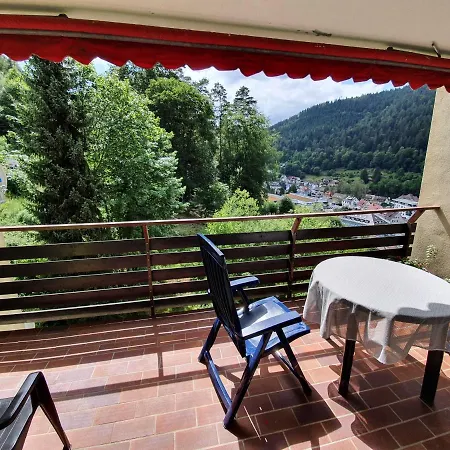 Ferienwohnung Leonie Tolle Aussicht Бад-Вильдбад